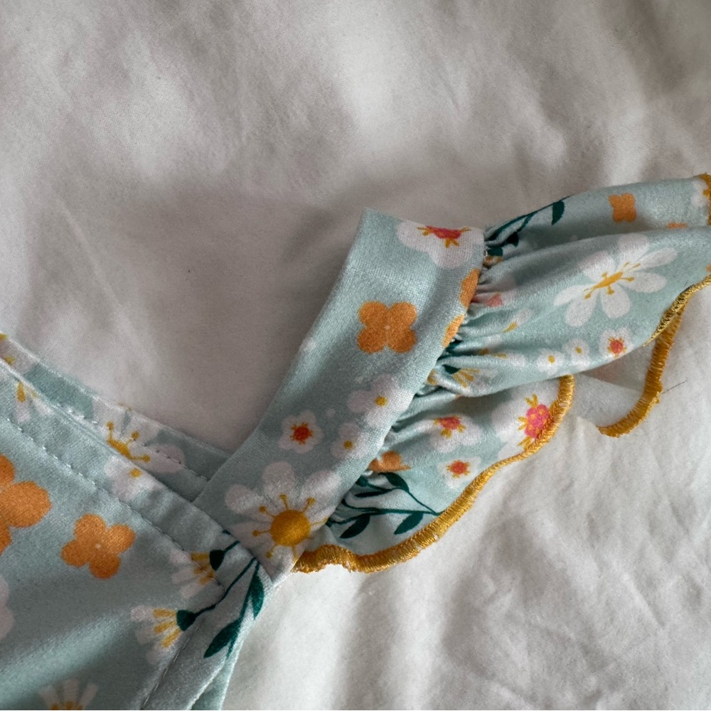 Floral Ruffle Dress - Picture 4 of 4
